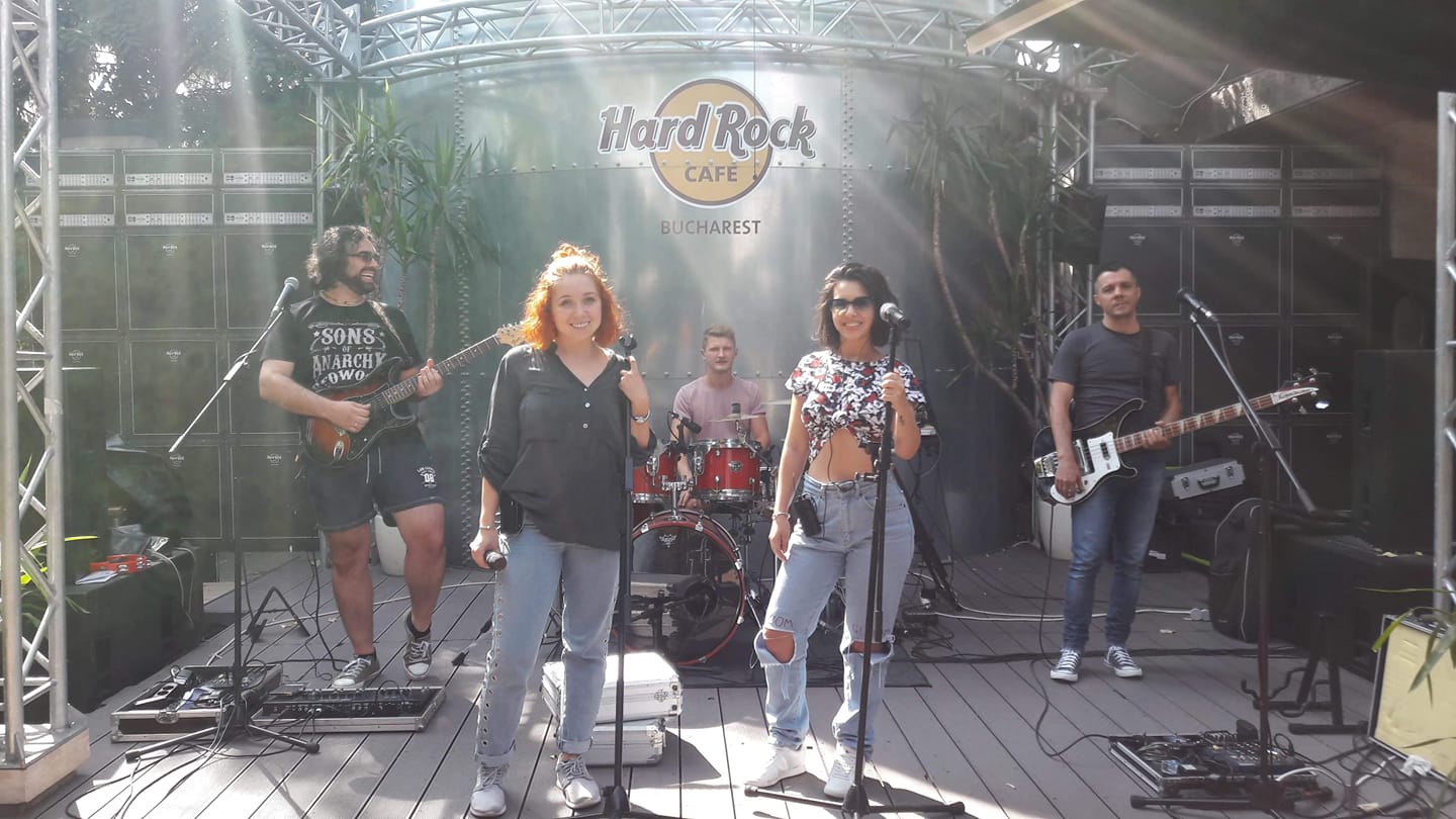 Trupa Life on Mars la Hard Rock Cafe Bucuresti septembrie 2018